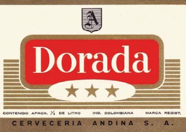 Etiqueta Cerveza Dorada - 1961